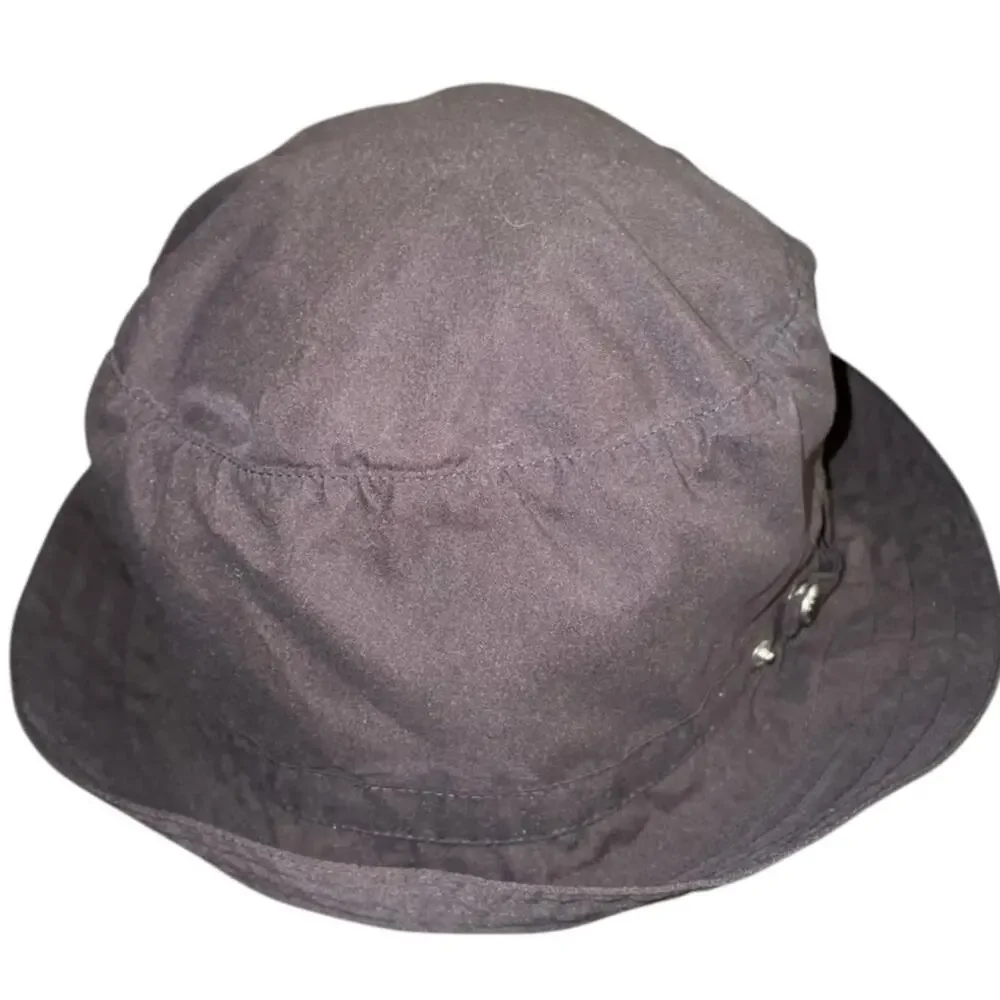 Escada Kids Youth Bucket Hat Dark Brown Cotton Designer Sun Cap Luxury Kids OS